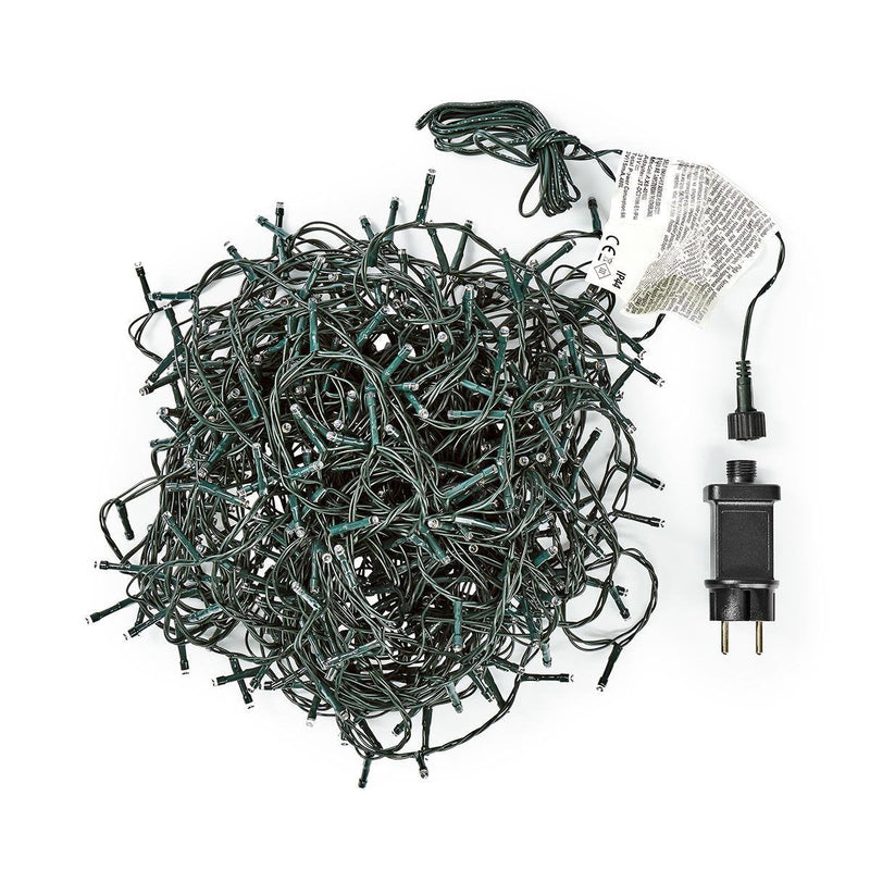 Guirnalda Fija 320 LED Blanco Cálido 220V 27M IP44