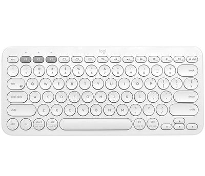 Logitech Keyboard German K380 Multi-device Bluetooth Qwertz White — image 1