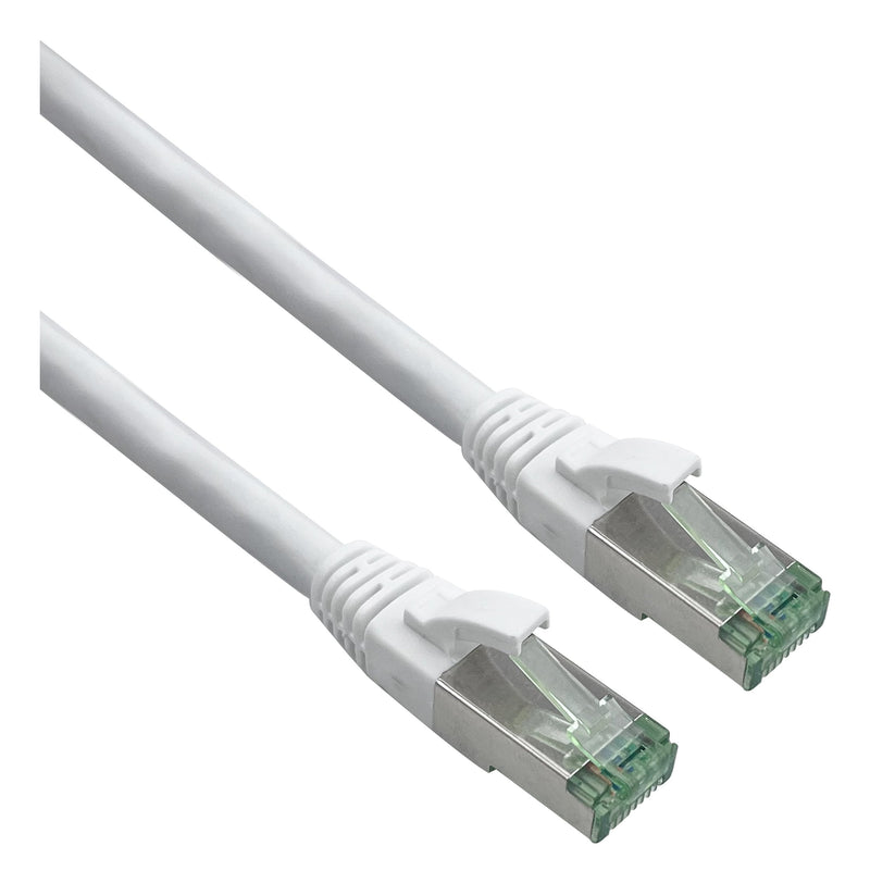 Helos Grs Certificado CAT.6A Network Cable With CAT.7 Rohkabel Tpe White 2,0M
