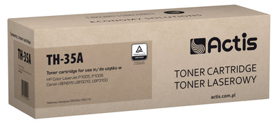 Actis Cartridge Toner TH-35A (reemplazo HP 35A CB435A Canon CRG-712 - Standard - 1500 Páginas - Black — image 1