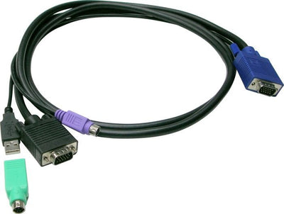 Levelone KVM Cable ACC-3201 USB + Ps 2 1,80M — image 1