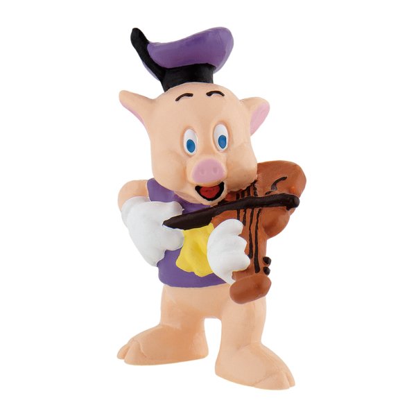 Figure Cerdito Violin 3 Cerditos 6CM