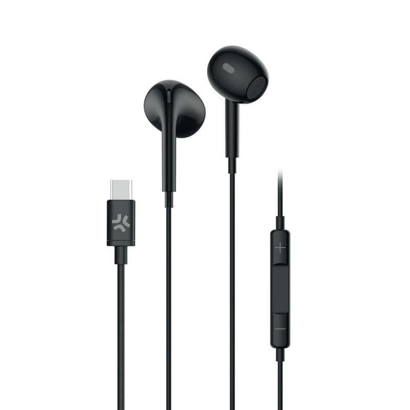 Celly Headphones UP1300 Stereo Type-c With Cable Colour Black