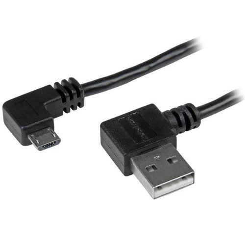 StarTech Cable 2M Micro USB Acodado a Derecha — image 1