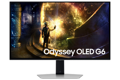 Samsung G61SD 27 2560 X 1440 Pixels Quad HD OLED Silver — image 1