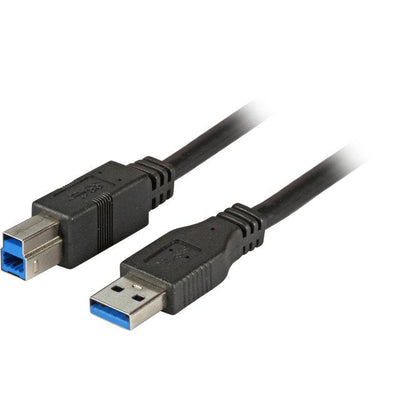 EFB Elektronik 3.0M USB 3.0A/B USB Cable 3M 3.2 Gen 1 (3.1 Gen 1) USB a USB B Black — image 1