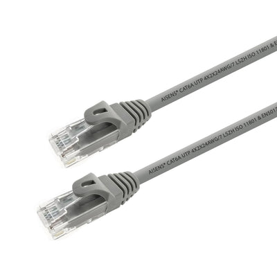 Aisens Network Cable RJ45 Lszh CAT.6A 500MHZ UTP AWG24 - 3M - Grey — image 1