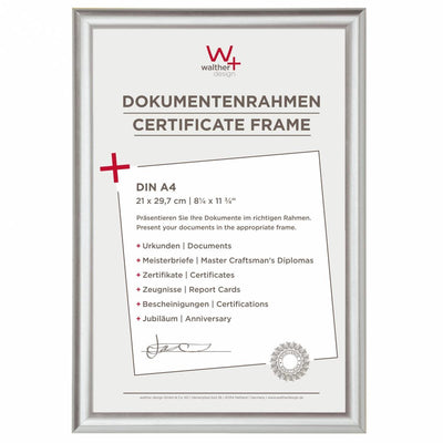 Walther Trendstyle 21X29,7 Resina Plateada Din A4 KP130S — image 1
