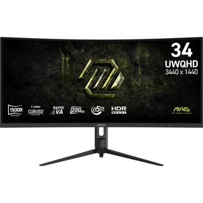 Monitor 34 Cale Mag 342CQRF E20 Uwqhd/Curved/200HZ/Czarny — image 1