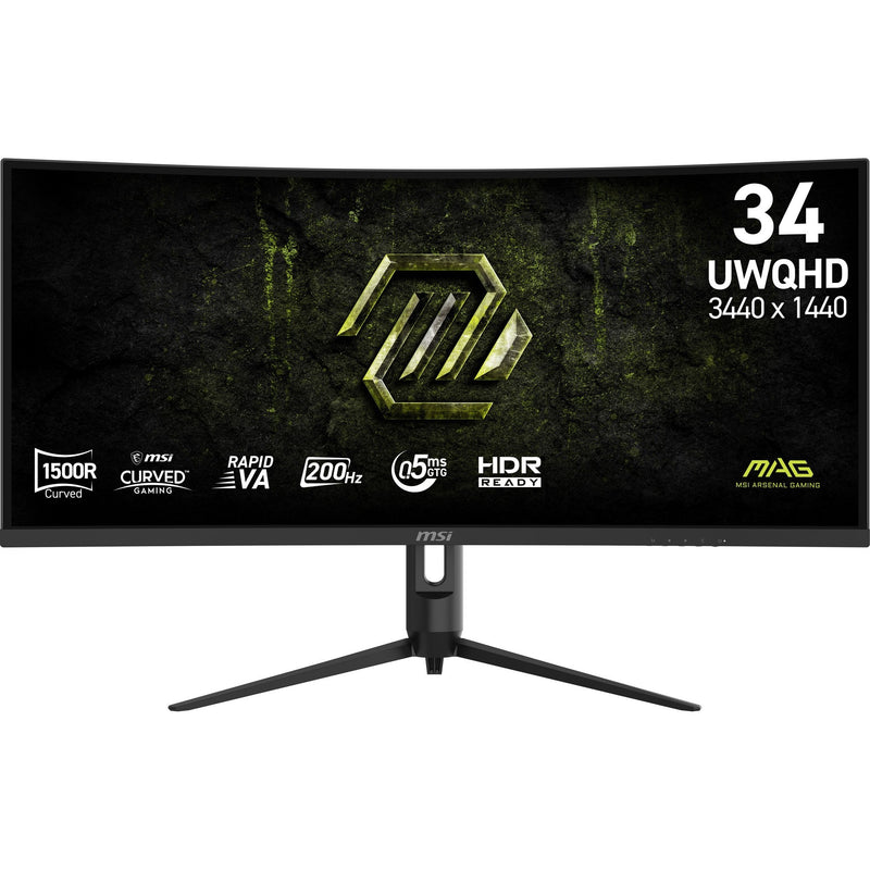Monitor 34 Cale Mag 342CQRF E20 Uwqhd/Curved/200HZ/Czarny