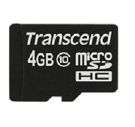 Transcend TS4GUSDC10 Microsdhc 4GB Clase 10 — image 1