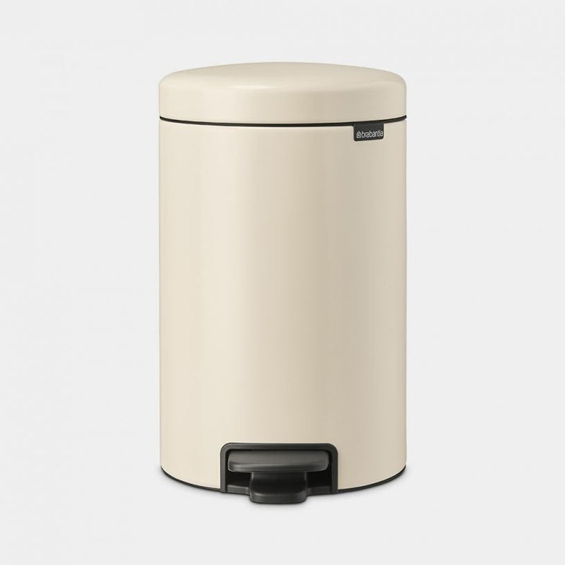 Brabantia Papelera Pedal Bin Newicon 12 L Soft Beige