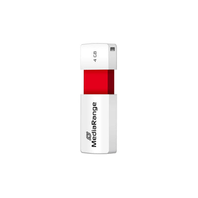 Mediarange MR970 Unit Flash USB 4GB USB Type a 2.0 Red White — image 1