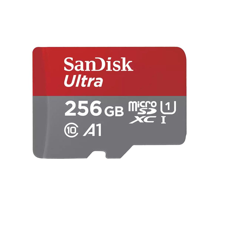 SanDisk Ultra Memory Card Flash Adapter Microsdxc a SD Included 256GB A1 / Uhs Class 1 / CLASS10 Microsdxc Uhs