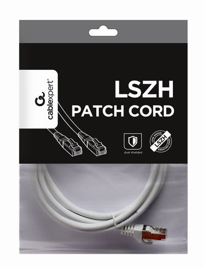 Gembird PP6A-LSZHCU-W-2M Network Cable White CAT.6A S/FTP (s-STP) — image 1