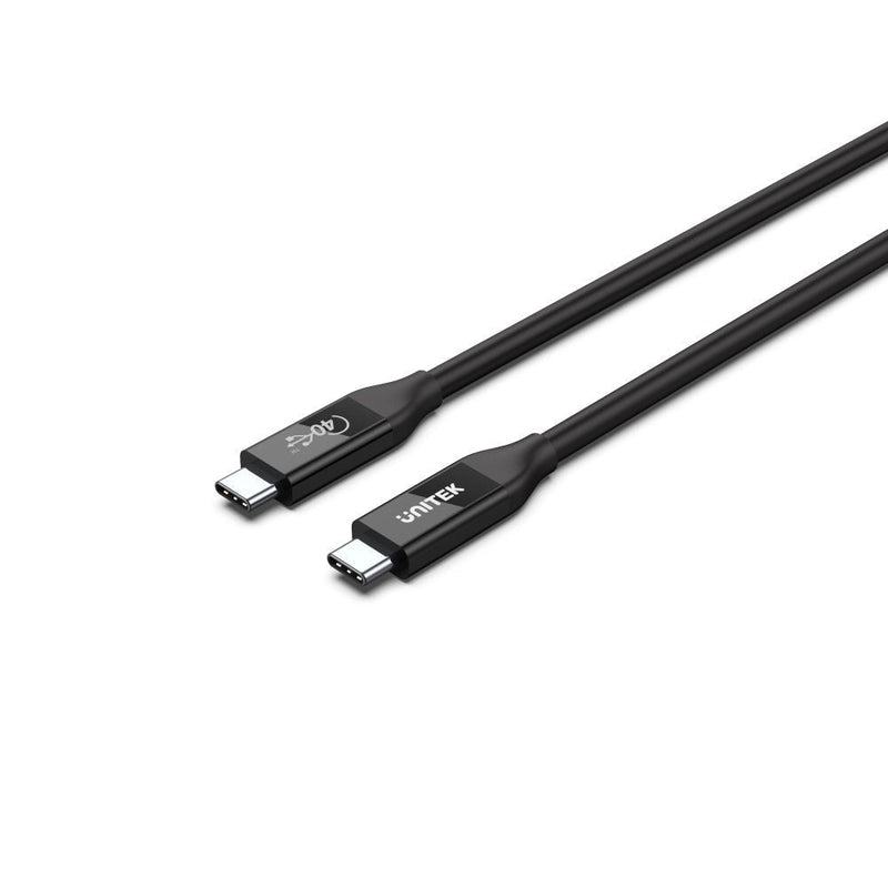 Unitek Cable C14100BK-0.8M USB-C 4.0 Pd 100W 40Gbps 8K 0.8M