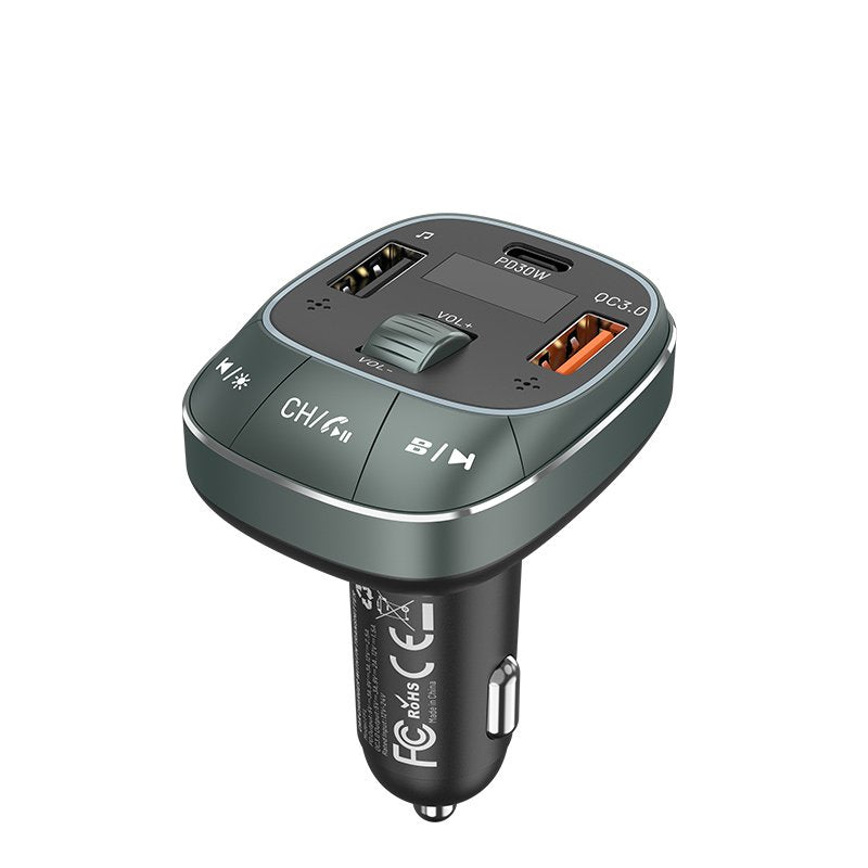 Vention Transmisor Fm MP3 Bluetooth FFLB0 1x USB- Type-c 2x USB 30W