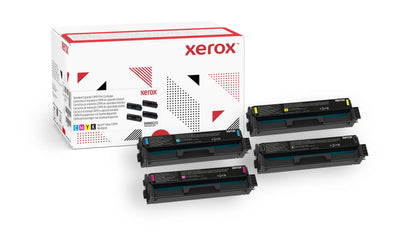 Xerox Paquete 4 Cyan Black Yellow Magenta Genuine Box Cartridge Toner — image 1