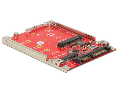 Delock Convertidor 2.5'' SATA 22 Pin M.2 / Msata 7MM — image 1
