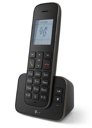 Telekom Sinus a 207 Phone Dect Black Identificador Llamadas