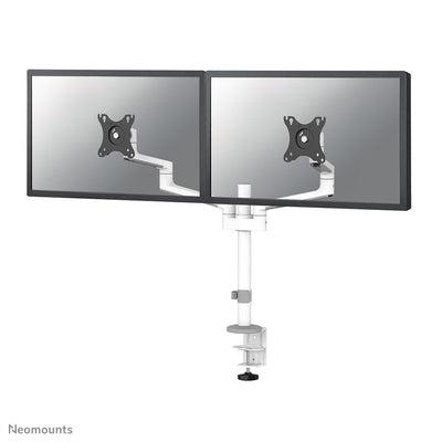 Neomounts By Newstar Stand Desk 17-27 2 Monitores 3GELENK White MAX.8KG — image 1