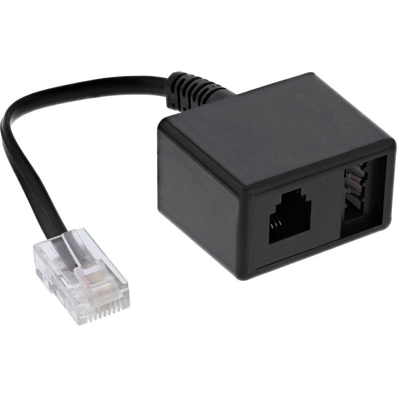 Inline Adapter Tae RJ45 Male a Tae-n And RJ11 Female