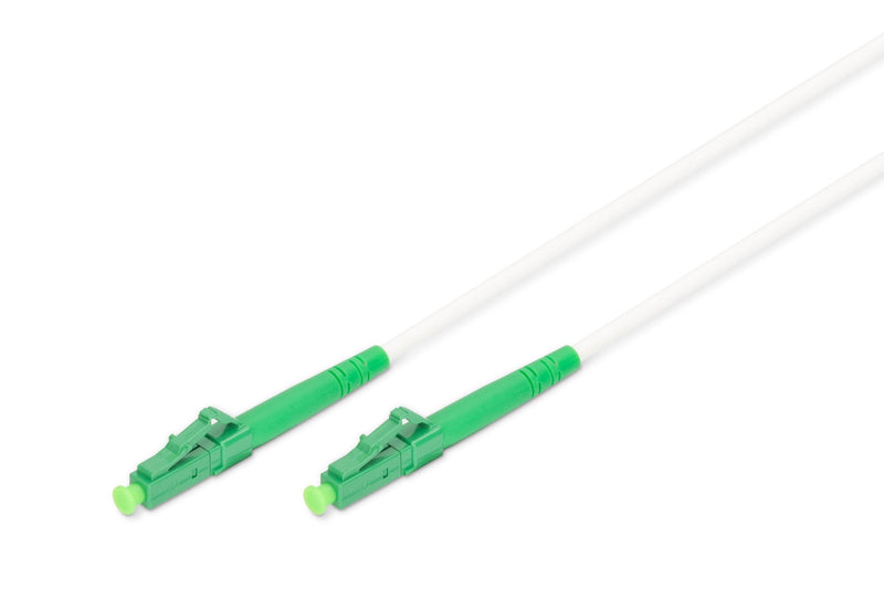 Digitus Cable Connection Fibre Optic Simplex , Armado Steel Monomodo, Lc/Apc White 10 Metres DK-2933A-10-LCA-S