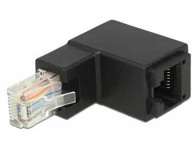 Delock 86424 Adapter Cable Acodado RJ-45 Black — image 1