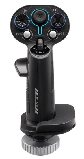 Thrustmaster Sol-r 3 Ava Add-on Grip Black USB Lever Vuelo Analógico/Digital PC