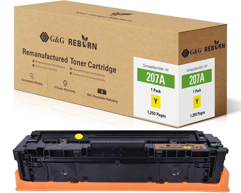 G&g Reborn-toner Compatible With HP 207A W2212A