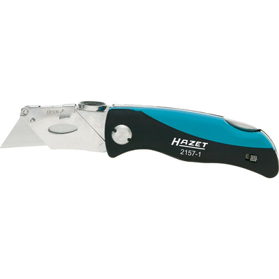 Hazet Knife 2157-1 Black/Blue Handle Cómodo Abs Resistant a Golpes) 2157-1 — image 1