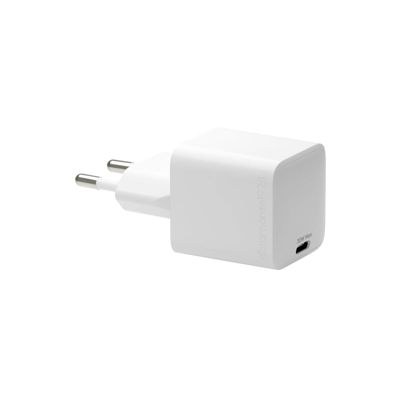 DBRAMANTE1928 Re-charge Power Adapter 30 Watts Pd Qc (24 Pin Usb-c) White Europa