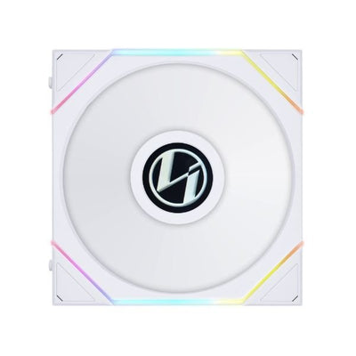 Lian Li Uni Fan TL140 LCD Wireless Reverse Blade White Fan Box — image 1
