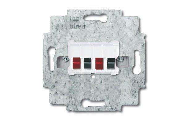 Busch Jaeger Bj 0248 04-101 Speaker Socket Connection 2F White Alpino