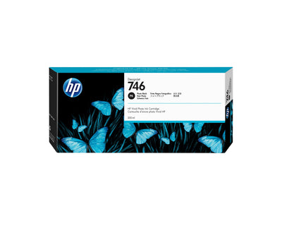 HP Ink P2V82A 300ML No 746: Designjet Z6 / Z6DR / Z9 + / Z9 + Dr Photo Black — image 1