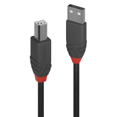Lindy 36674 USB Cable 3M 2.0 USB a USB B Black — image 1