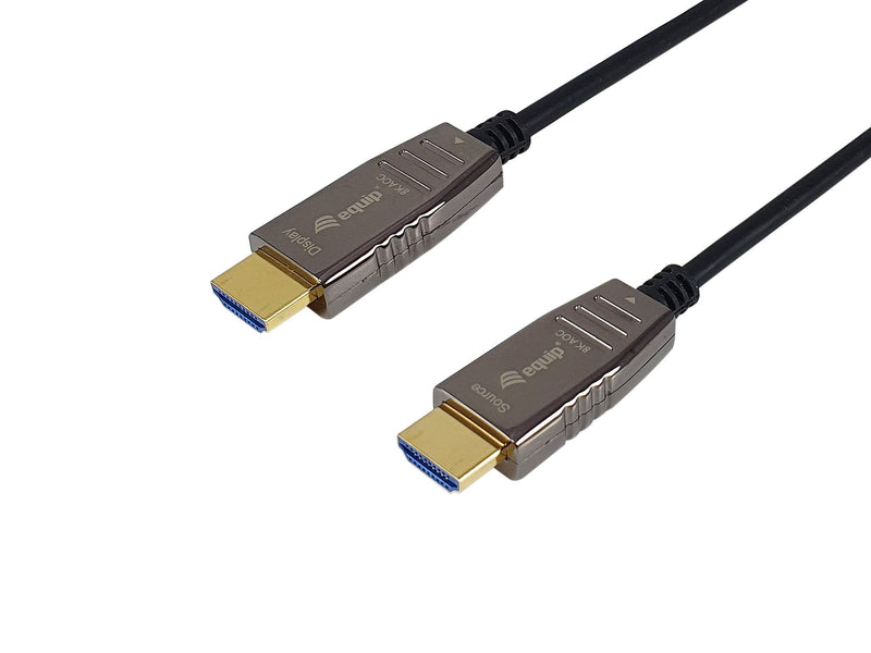 Equip HDMI Cable Activo Optico 2.1 15M 8K 60HZ 48Gbps