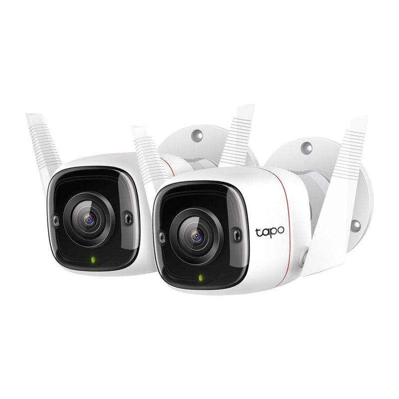 TP-Link Tapo C310P2 WLAN Camera Surveillance Set 2K (2304X1296), 3MP, IP66 Protection Contra Intemperie, 30M V