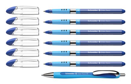 Schneider Pen Slider Basic Xb Rave 6ER Blue