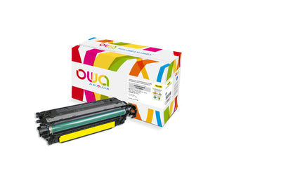 Toner Compatible Owa HP CE252A, Canon 723Y (7000 Páginas) Yellow — image 1