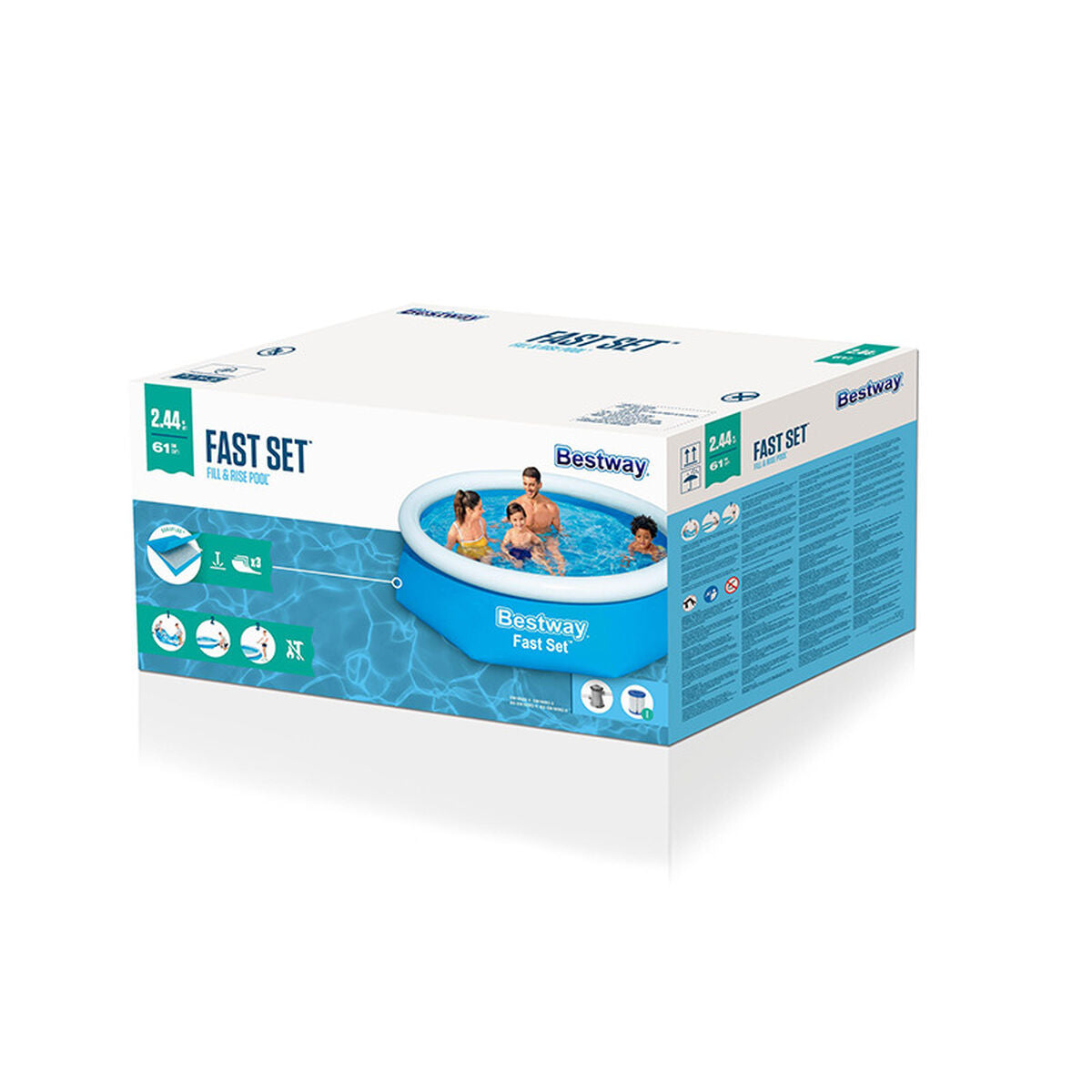 Bestway Inflatable Pool Bestway Blue 3200 L 305 X 66 Cm
