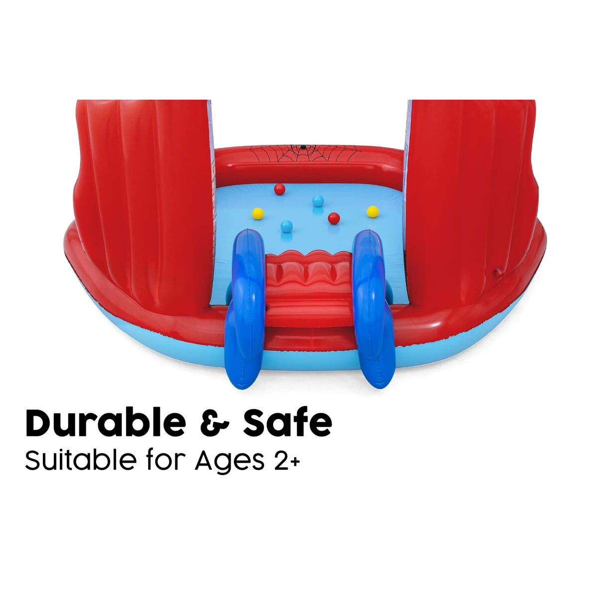 Children's pool Bestway Spiderman 211 x 206 x 127 cm Playground