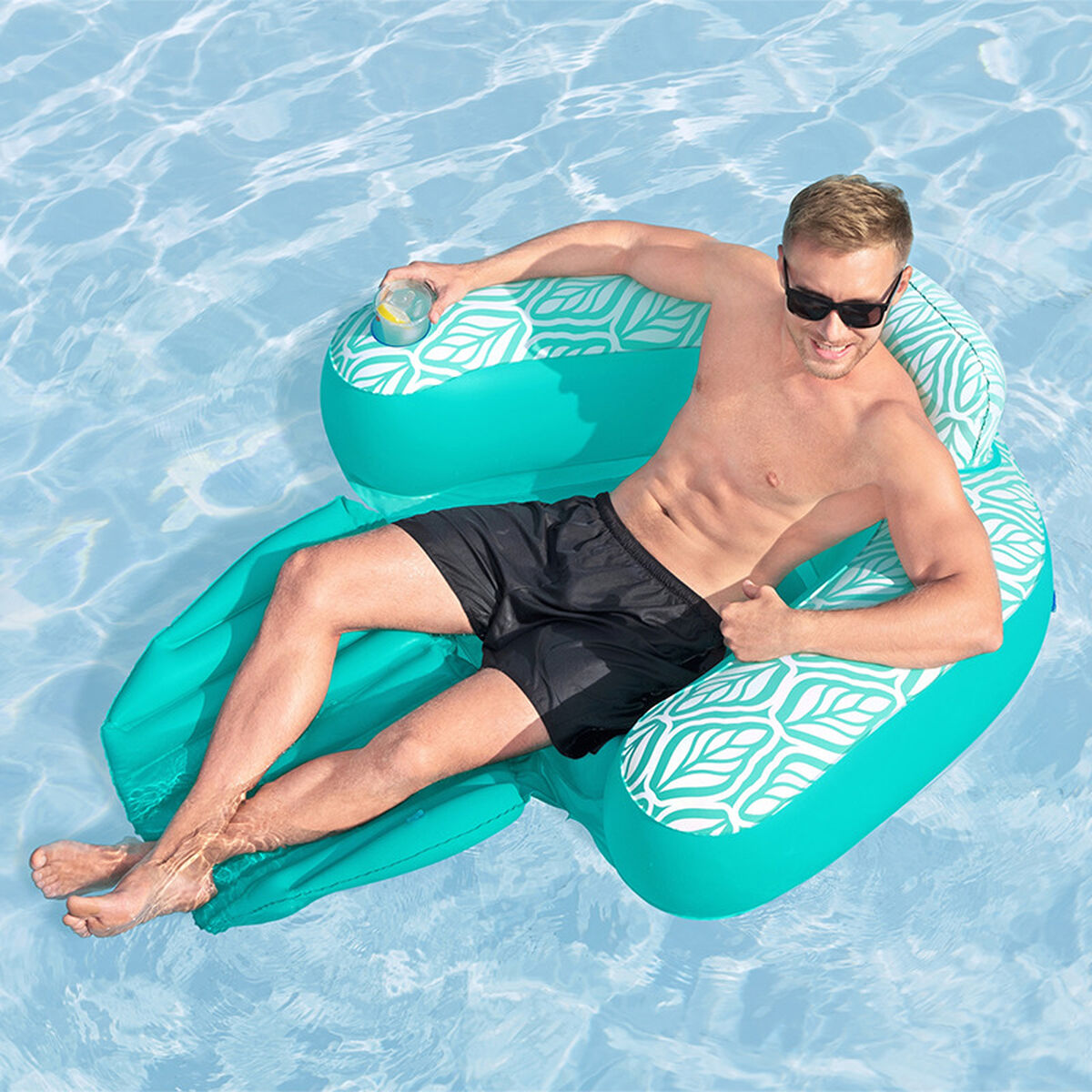 Bestway Inflatable Pool Chair Bestway Comfort Plush 145 X 120 Cm