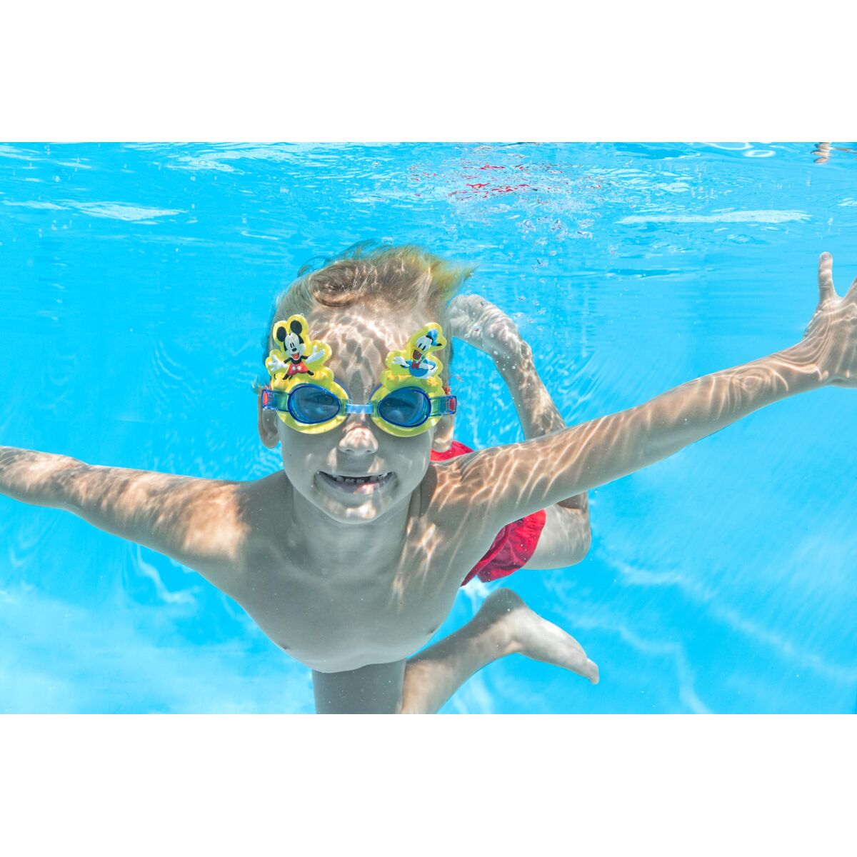 Swimming Goggles Bestway Yellow