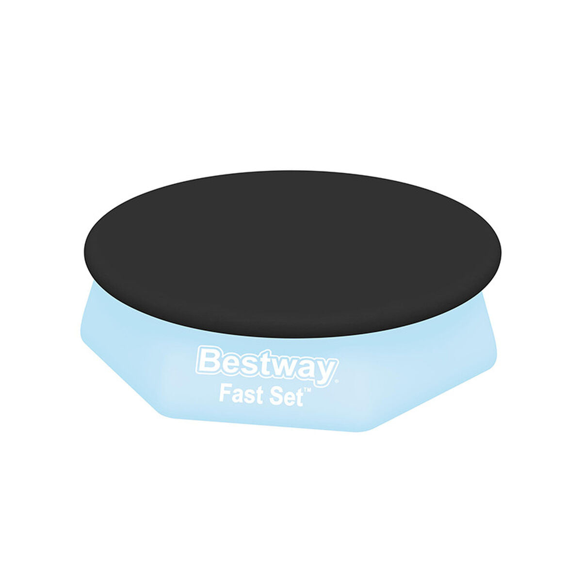 Swimming Pool Cover Bestway Black Ø 244 cm (1 Unit)