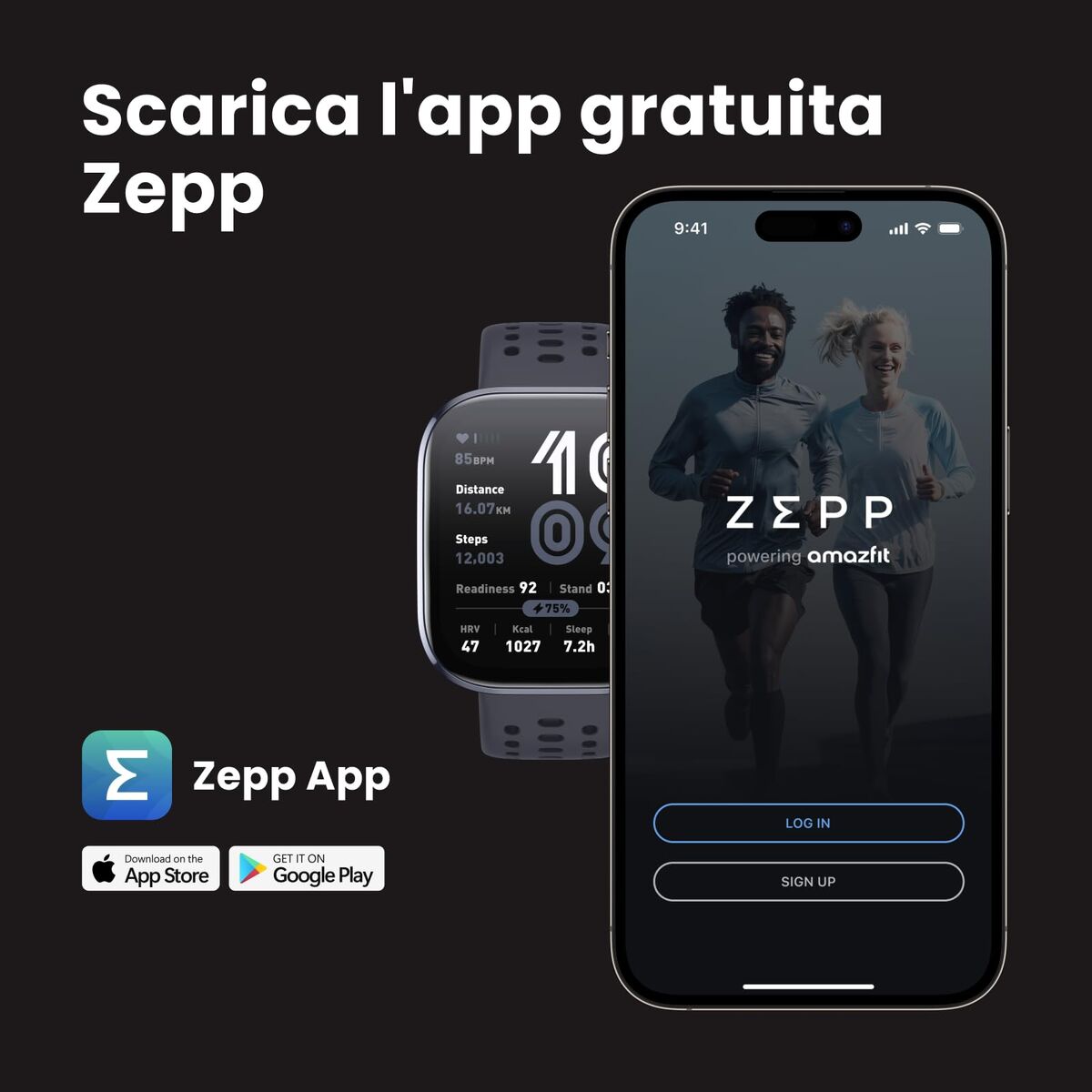 Amazfit Smartwatch Amazfit Bip 6 Red 1,97"