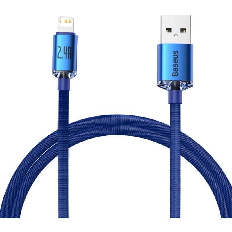 Baseus CAJY000003 Cable Connector Lightning 1,2M Blue