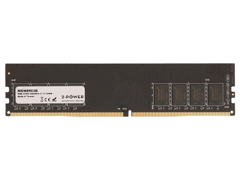 2-POWER Memory 8GB DDR4 2400MHZ CL17 DIMM 2P-CT8G4DFD824A