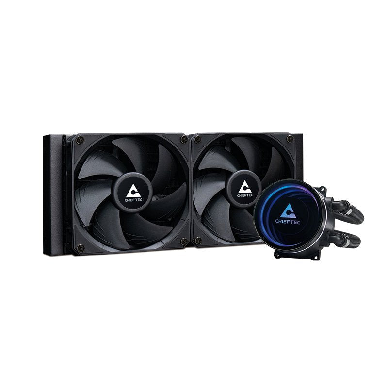 Chieftec Iceberg 240 Dark, Refrigeración Water Black