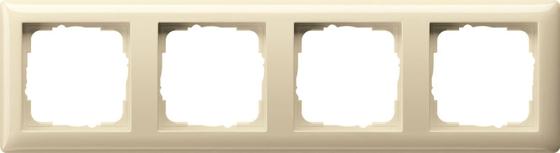 Gira 021401 Frame 4F White Cream Standard 55